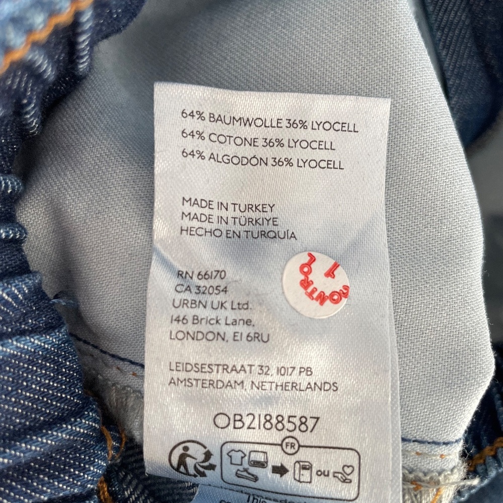 NWOT ~ Anthropologie Pilcro Drawstring Wide-Leg Jeans ~ MEDIUM - Picture 5 of 10